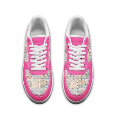 Piglet Sneaker Disney Sneakers Unisex Classic Low Top Air Force 1 Shoes Converse Style Sneakers 2