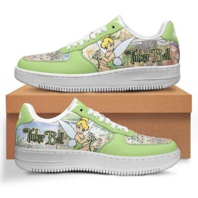 Tinker Bell Sneaker Disney Sneakers Unisex Classic Low Top Air Force 1 Shoes Converse Style Sneakers