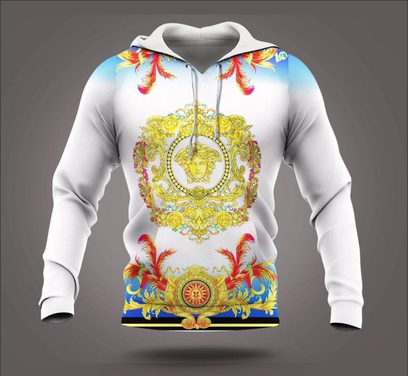 Versace Luxury Usinex 3D Pullover Hoodie JH065