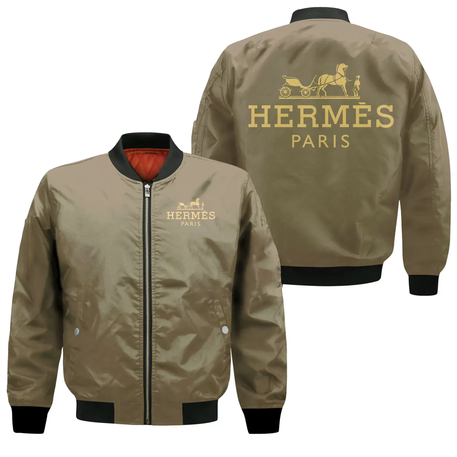 Hermes Bomber Jacket Luxury Brand BJ04397