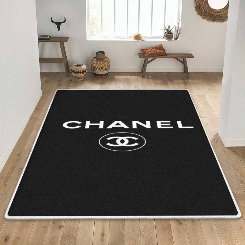 Chanel Classic Luxury Brand Premium Area Rug Carpet Living Room Rug Floor Decor RR2765