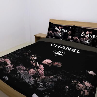 Chanel Flowers Luxury Brand High-End Bedding Set BS171
