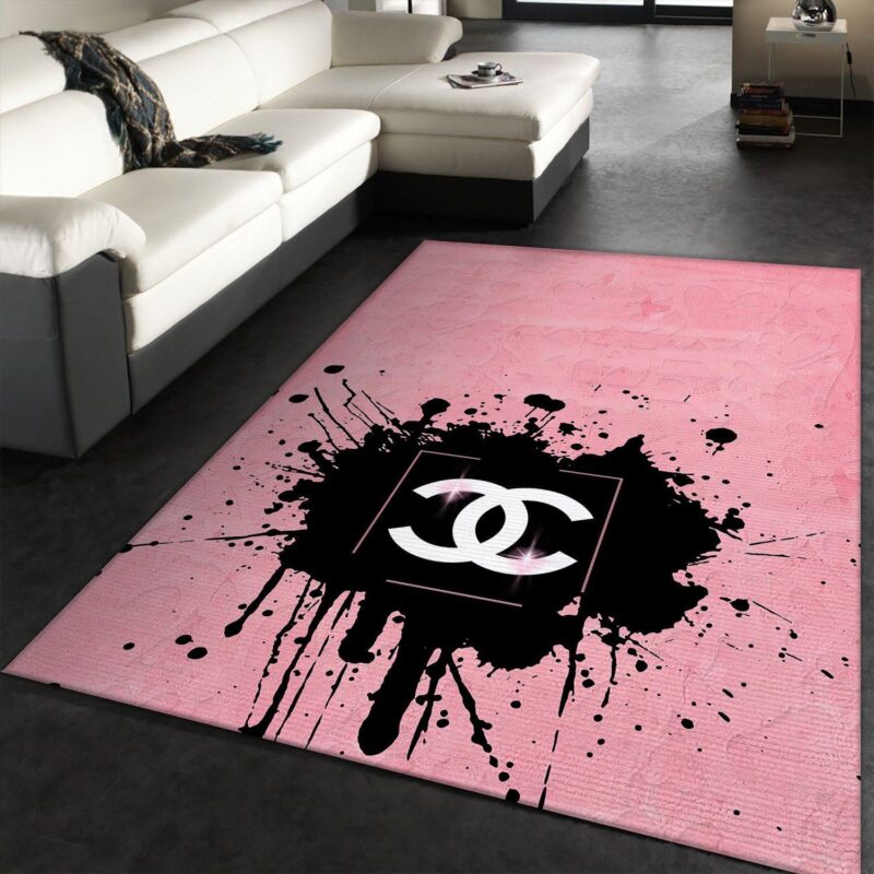 Chanel Paiting Fashion Luxury Brand Area Rug Carpet Floor Decor RR2670
