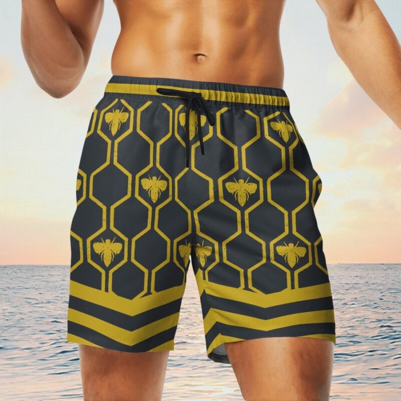 Gucci Bees Premium Fashion Logo Luxury Brand Shorts For Men