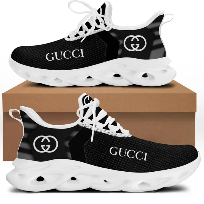 Gucci Black White Premium Max Soul Shoes Luxury Brand MSS005