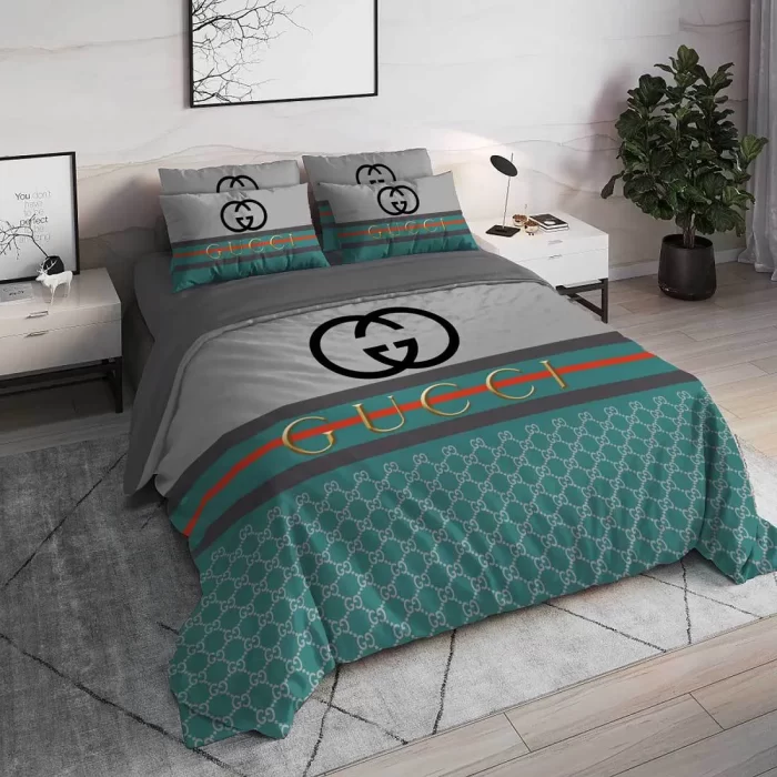 Gucci Luxury Brand High End Premium Bedding Set BS165