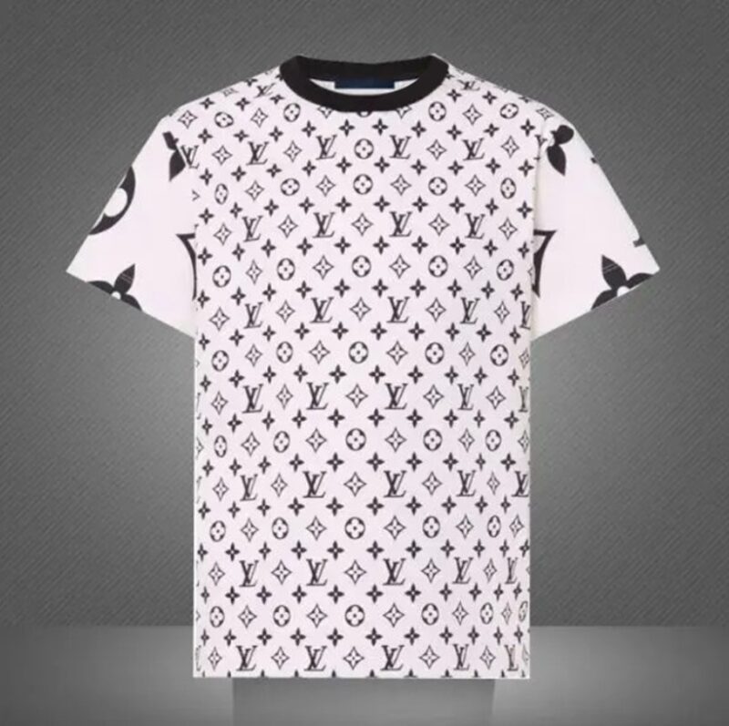 Louis Vuitton White Premium T-Shirt Luxury Brand Unisex T-Shirt TS2375