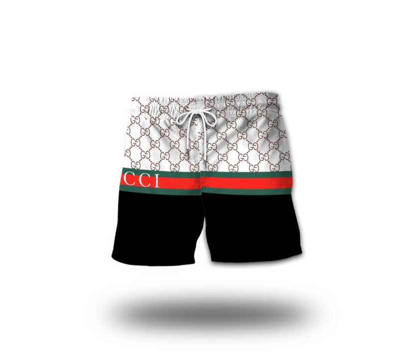 New Hot Gucci Luxury Pants All Over Print Shorts For Men