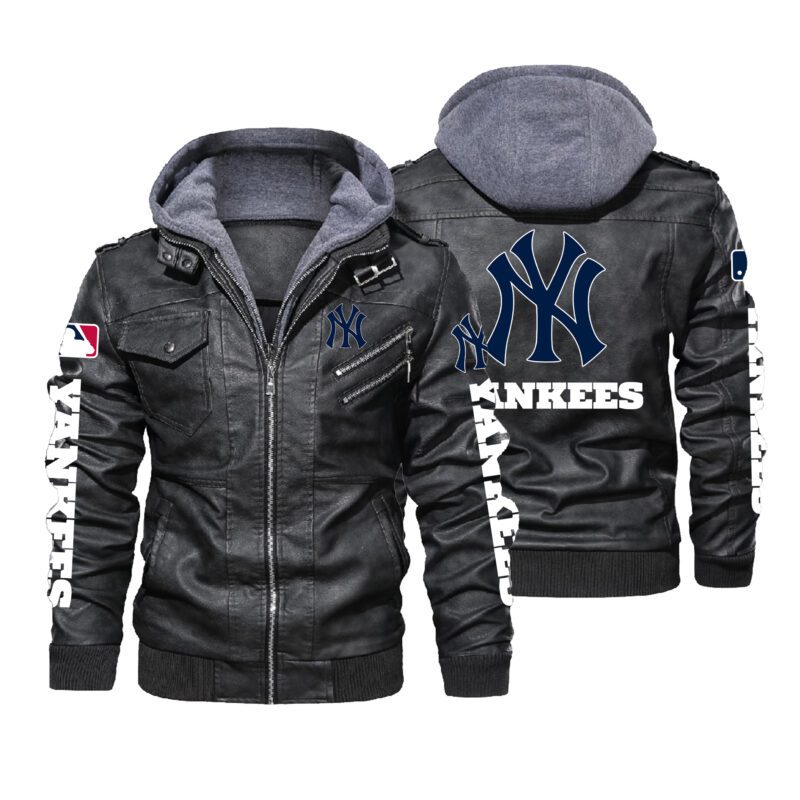 New York Yankees 120th Anniversary Legends Signature Thank You For The Memories Gift For Yankees Fans Leather Bomber Jacket LBJ0179