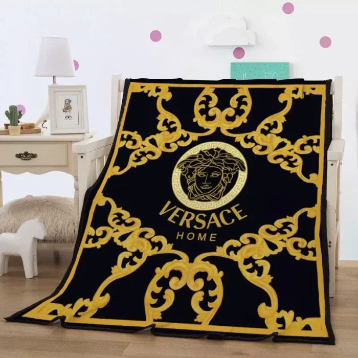 Versace Home Fashion Luxury Brand Fleece Blanket Comfortable Blanket BL3196