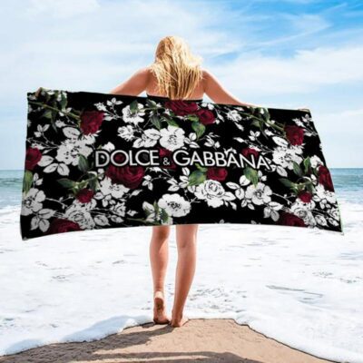 Dolce & Gabbana Beach Towel Luxury Brand Hot Trending Summer 2023 BT00520