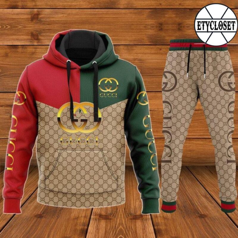 Gucci Hoodie Long Sweatpants Hot Trending Luxury Brand Outfit Sport For Men HLS032