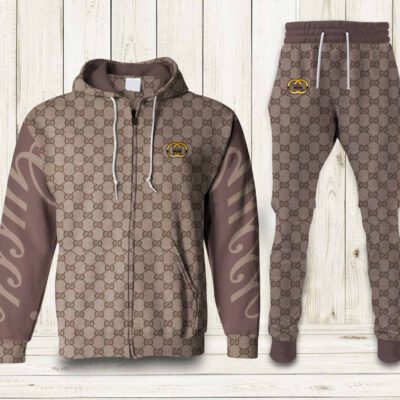 Gucci Unisex Hoodie Long Sweatpants Hot Trending Luxury Brand Outfit Sport For Men HLS018