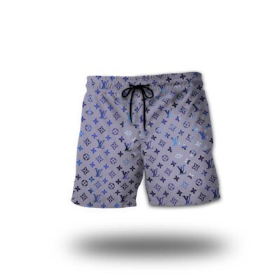 Louis Vuitton LV New 3D Luxury All Over Print Shorts Pants For Men