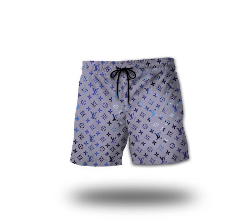 Louis Vuitton LV New 3D Luxury All Over Print Shorts Pants For Men