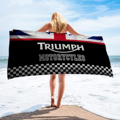 Triumph Beach Towel Luxury Brand Hot Trending Summer 2023 BT00337