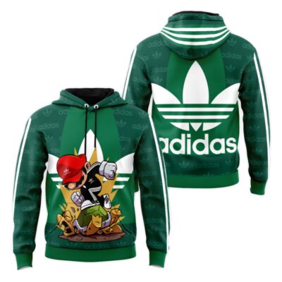 Adidas Mario Unisex Hoodie Luxury Brand Gifts 2023 JH1964