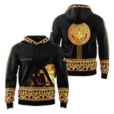 Adidas Versace Unisex Hoodie Luxury Brand Gifts 2023 JH2205