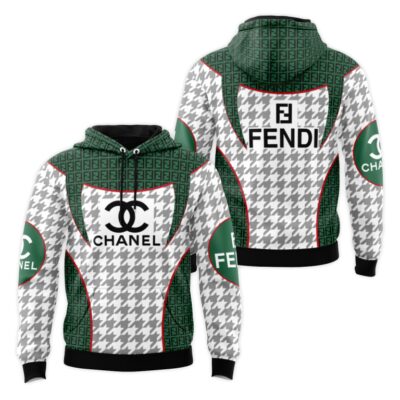 Chanel Fendi Unisex Hoodie Luxury Brand Gifts 2023 JH2234