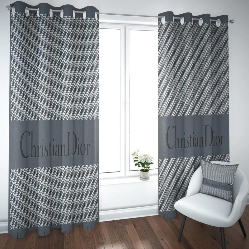 Christian Dior Premium Window Curtains Hot 2023 Luxury Curtain WC100