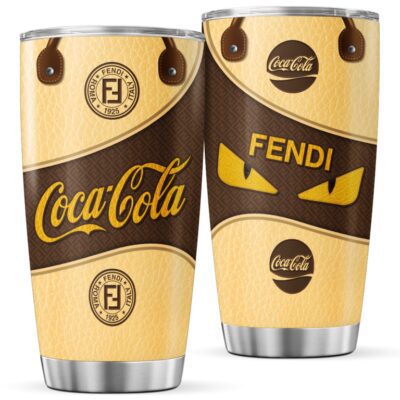 Fendi Coca Cola Stainless Steel Tumbler 20Oz30Oz 1