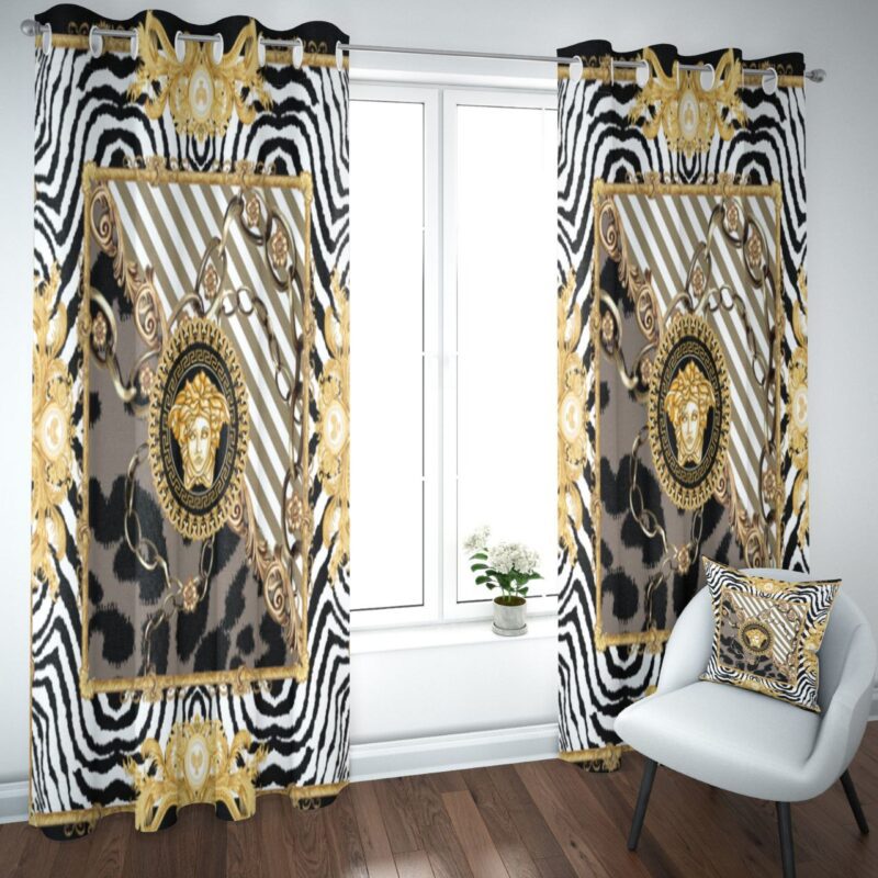 Gianni Versace Premium Window Curtains Hot 2023 Set WC087