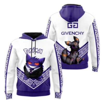 Givenchy Pokemon Unisex Hoodie Luxury Brand Gifts 2023 JH2069