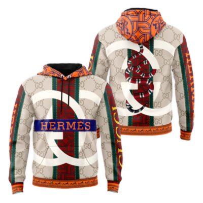 Gucci Hermes Unisex Hoodie Luxury Brand Gifts 2023 JH2159