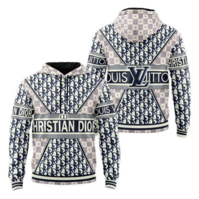 Louis Vuitton Dior Unisex Hoodie Luxury Brand Gifts 2023 JH2121