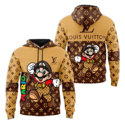 Louis Vuitton Mario Unisex Hoodie Luxury Brand Gifts 2023 JH1956 – Let ...