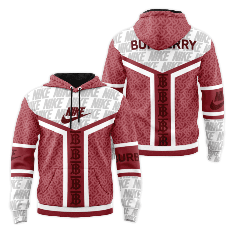 Nike-Burberry-Unisex-Hoodie-Luxury-Brand-Gifts-2023-JH2081 Nike Burberry Unisex Hoodie Luxury Brand Gifts 2023 JH2081