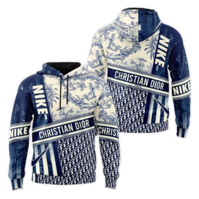 Nike Dior Unisex Hoodie Luxury Brand Gifts 2023 JH2092
