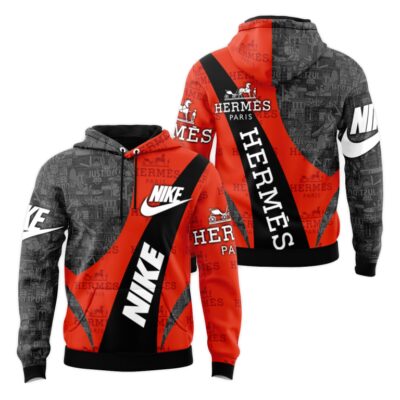 Nike Hermes Unisex Hoodie Luxury Brand Gifts 2023 JH2073