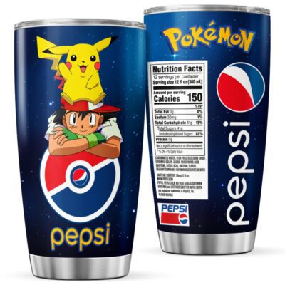Pokemon Pepsi Stainless Steel Tumbler 20Oz30Oz 1
