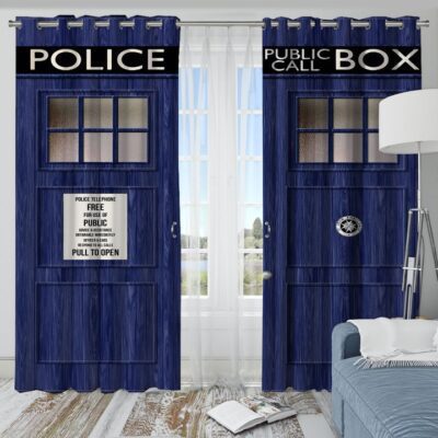 Public Call Box Premium Window Curtains Hot 2023 Luxury Curtain WC018