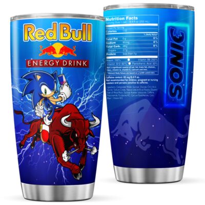 Sonic Red Bull Stainless Steel Tumbler 20Oz30Oz 1