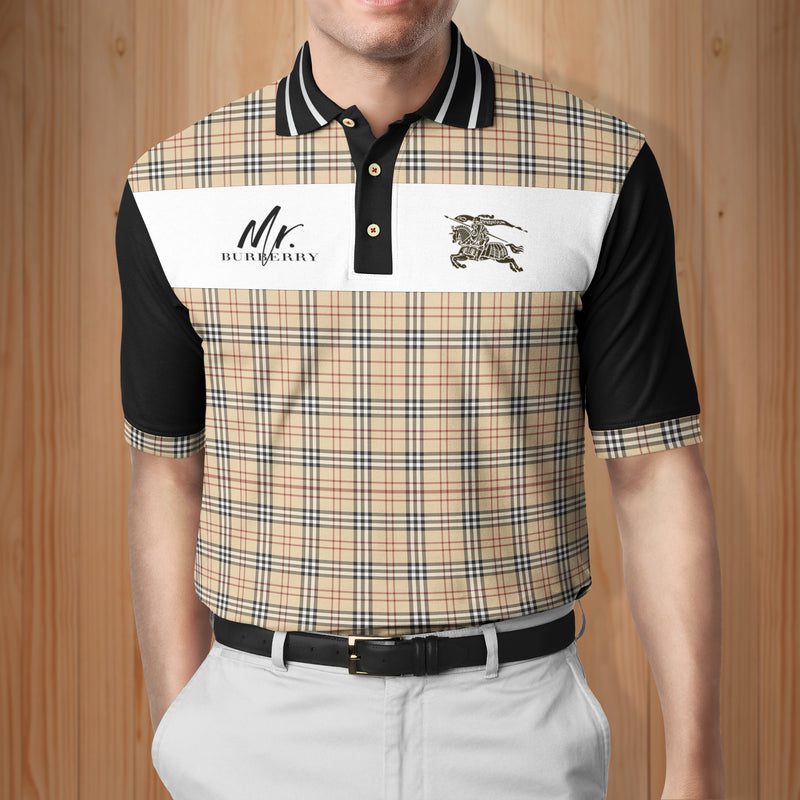 Burberry-Premium-Polo-Shirt-2023-Luxury-Polo-Shirt-For-Men-PLS700 Burberry Premium Polo Shirt 2023 Luxury Polo Shirt For Men PLS700