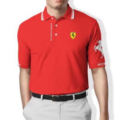 Ferrari Premium Polo Shirt 2023 Luxury Polo Shirt For Men PLS509