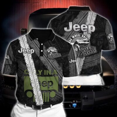 Jeep Polo Shirt Car Brand Tennis Shirt Golf Shirt PLS292