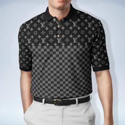 Louis Vuitton LV Premium Polo Shirt 2023 Luxury Polo Shirt For Men PLS597