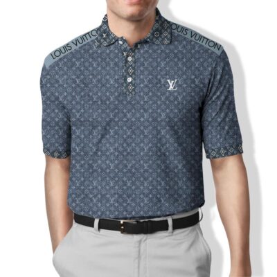 Louis Vuitton LV Premium Polo Shirt 2023 Luxury Polo Shirt For Men PLS605