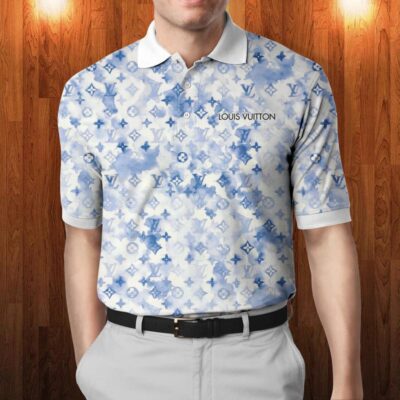 Louis Vuitton LV Premium Polo Shirt 2023 Luxury Polo Shirt For Men PLS610