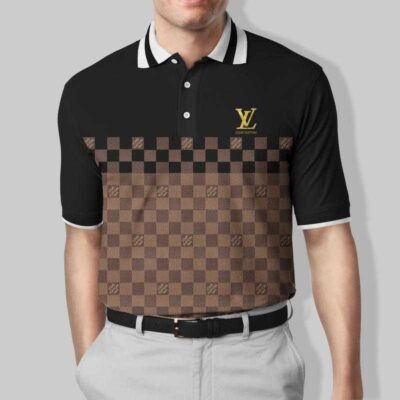 Louis Vuitton LV Premium Polo Shirt 2023 Luxury Polo Shirt For Men PLS617