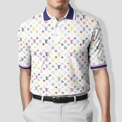Louis Vuitton LV Premium Polo Shirt 2023 Luxury Polo Shirt For Men PLS625
