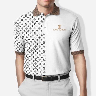 Louis Vuitton LV Premium Polo Shirt 2023 Luxury Polo Shirt For Men PLS626