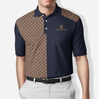 Louis Vuitton LV Premium Polo Shirt 2023 Luxury Polo Shirt For Men PLS627