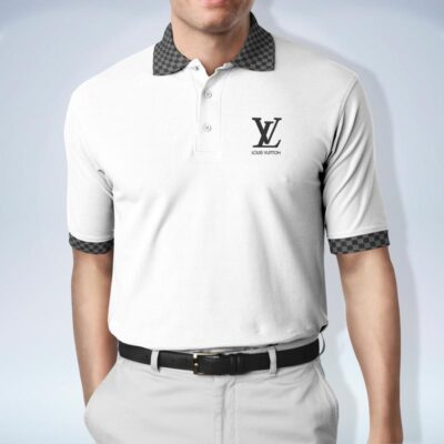 Louis Vuitton LV Premium Polo Shirt 2023 Luxury Polo Shirt For Men PLS631