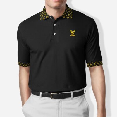 Louis Vuitton LV Premium Polo Shirt 2023 Luxury Polo Shirt For Men PLS703