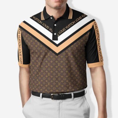 Louis Vuitton LV Premium Polo Shirt 2023 Luxury Polo Shirt For Men PLS712