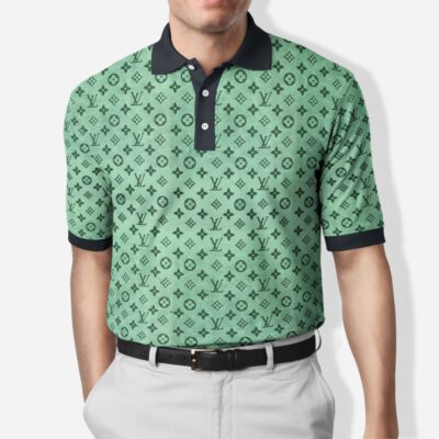 Louis Vuitton LV Premium Polo Shirt 2023 Luxury Polo Shirt For Men PLS714